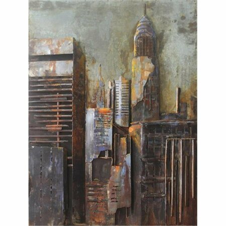 WALL-TO-WALL Primo Mixed Media Sculpture - The Chrysler Building WA2962583